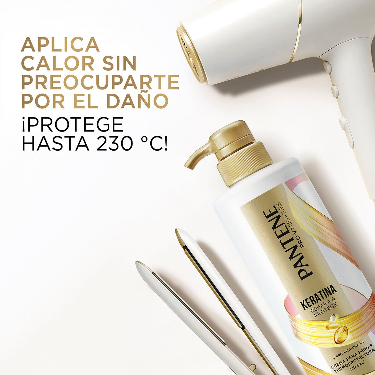 Pantene Keratina Crema para Peinar 2 pzas de 510 ml