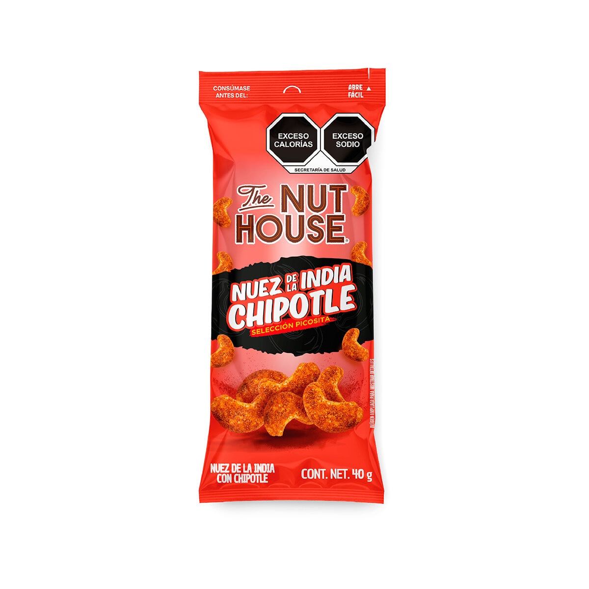 The Nut House Caja de Botanas Surtidas 20 pzas de 40 g