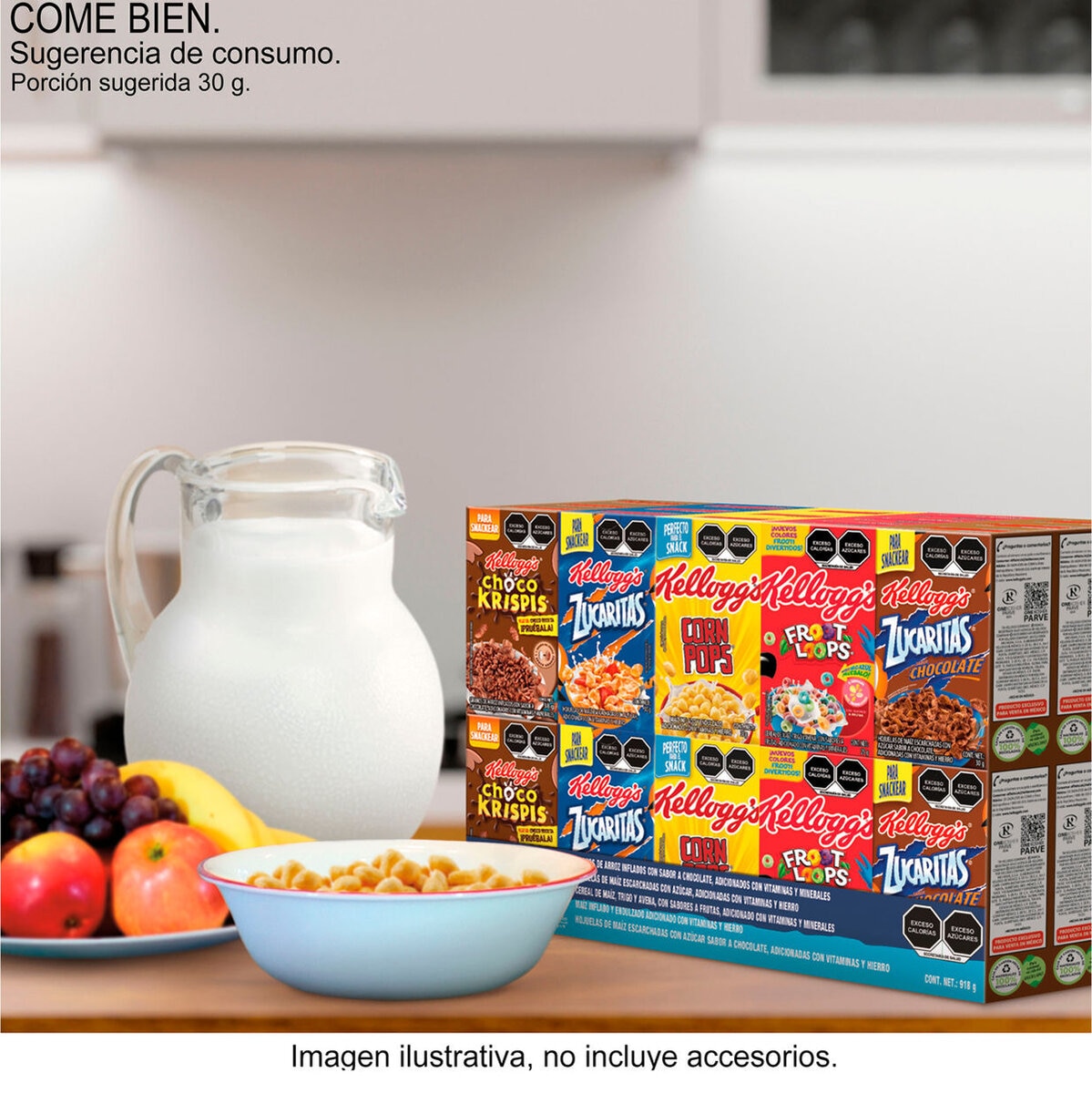 Kellogg's Surtido de Cereales 30 pzs Kellogg's Surtido de Cereales 30 pzs