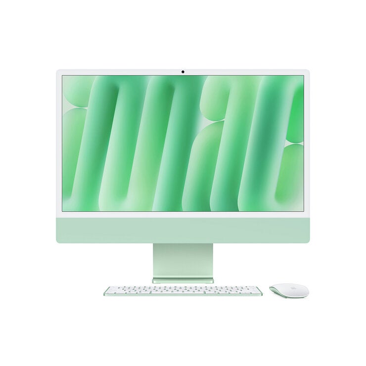 Apple iMac 24" 256GB 4.5K Chip M4 Verde CPU de 10 Núcleos GPU de 10 Núcleos Memoria Unificada de 16GB Apple iMac 24" 256GB 4.5K Chip M4 Verde CPU de 10 Núcleos GPU de 10 Núcleos Memoria Unificada de 16GB