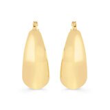 Arracadas 'V', Oro Amarillo 14K Arracadas 'V', Oro Amarillo 14K