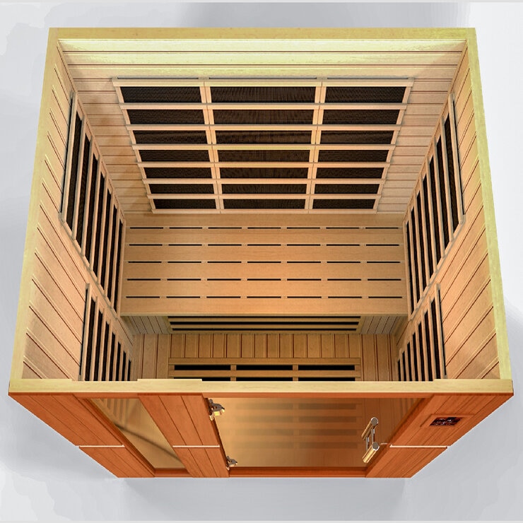 Sauna Infrarrojo Ultra Low EMF Dynamic Lugano, 3 Personas Sauna Infrarrojo Ultra Low EMF Dynamic Lugano, 3 Personas