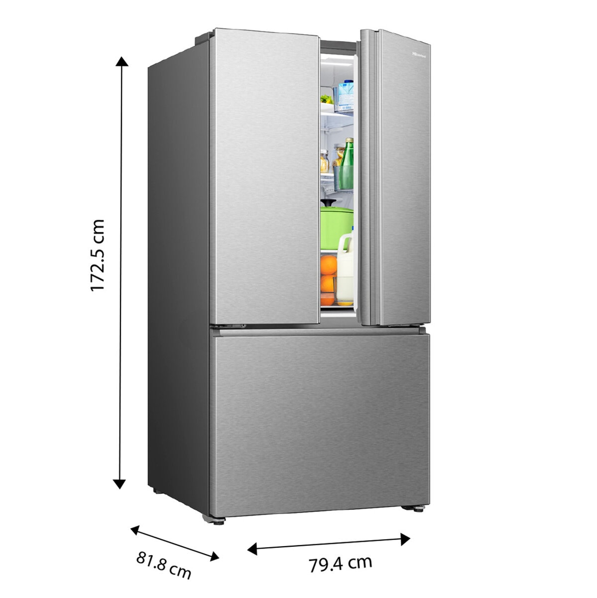 Hisense Refrigerador French Door 22ft.