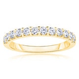 Anillo, 0.50ctw Diamantes, Oro Amarillo de 14K