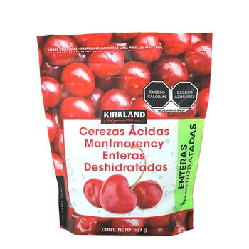 Kirkland Signature Cerezas Ácidas Montmorency Deshidratadas 567 g