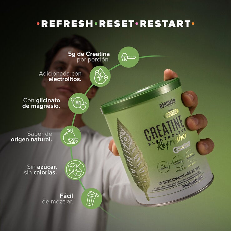 Birdman Creatina Refresher Limón 2/300 g Birdman Creatina Refresher Limón 2/300 g