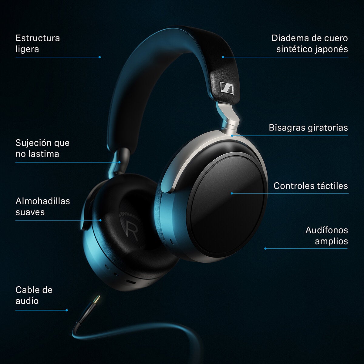 Sennheiser HDB-630 Audífonos Bluetooth Sennheiser HDB-630 Audífonos Bluetooth