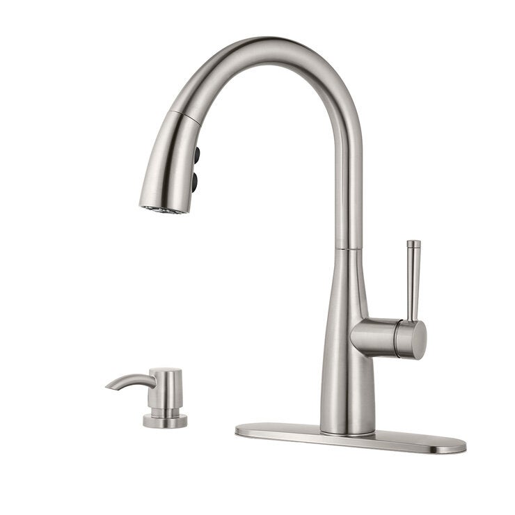 Pfister, Grifo Monomando de Cocina Raya - Acero Inoxidable Pfister, Grifo Monomando de Cocina Raya - Acero Inoxidable