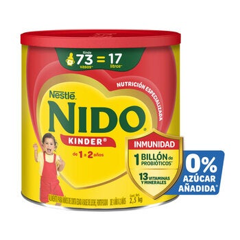 Nido Kinder, Leche en Polvo 2.5 kg Nido Kinder, Leche en Polvo 2.5 kg