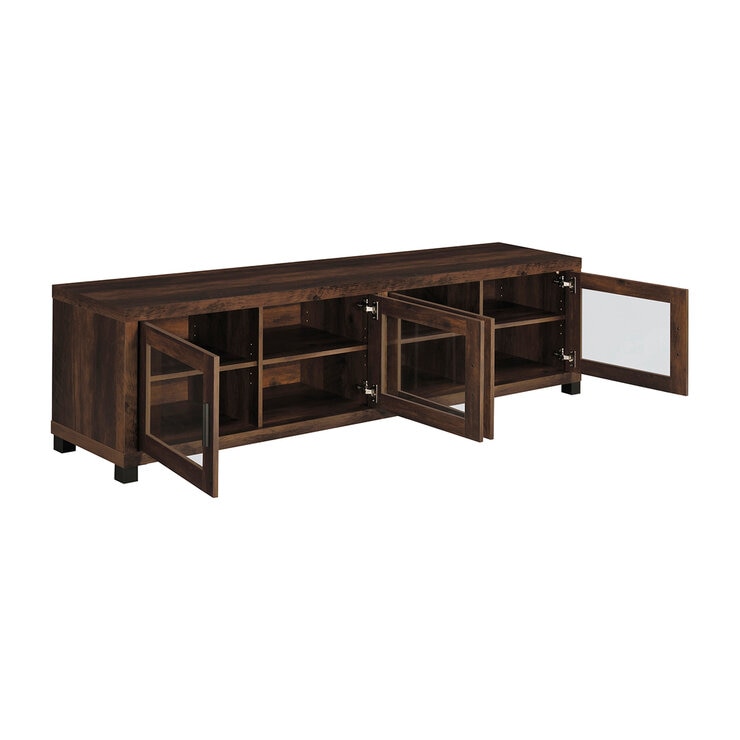 Coaster, Sachin, Consola de Entretenimiento con Puertas de Vidrio Coaster, Sachin, Consola de Entretenimiento con Puertas de Vidrio