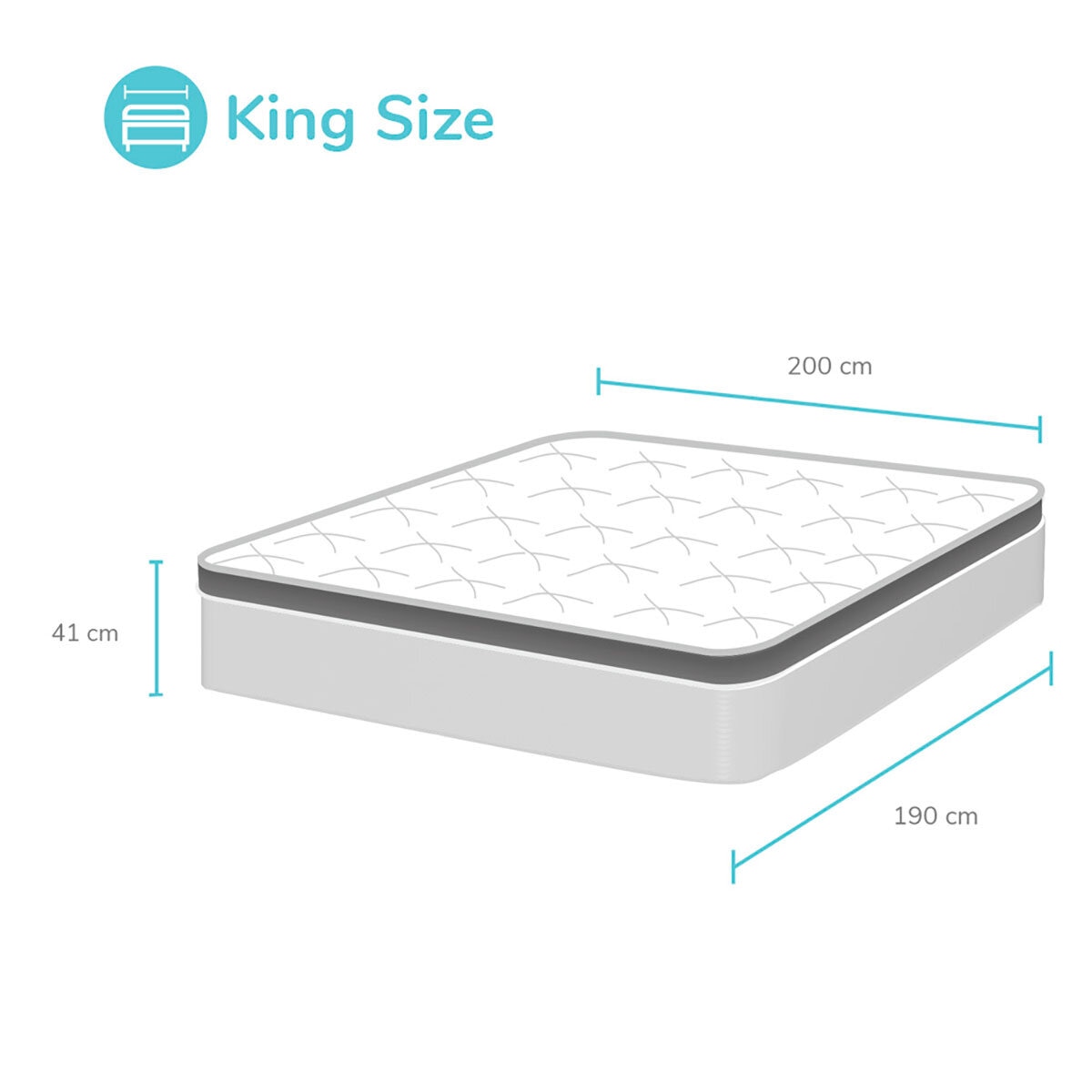 América, Mystery, Colchón King Size