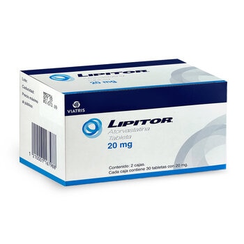 Lipitor 20mg 60 Tabletas Lipitor 20mg 60 Tabletas