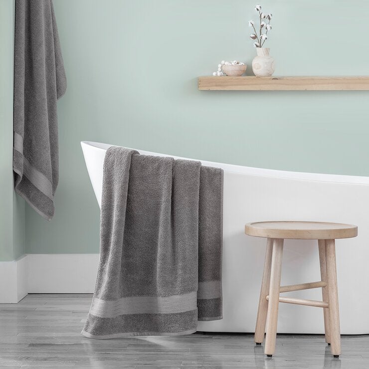 Purely Indulgent, Toalla para Baño, Gris Purely Indulgent, Toalla para Baño, Gris