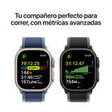 Apple Watch Ultra 3 (GPS + Celular) 49mm Titanio Natural + Correa Trail Azul / Azul Brillante - Talla M/L Apple Watch Ultra 3 (GPS + Celular) 49mm Titanio Natural + Correa Trail Azul / Azul Brillante - Talla M/L