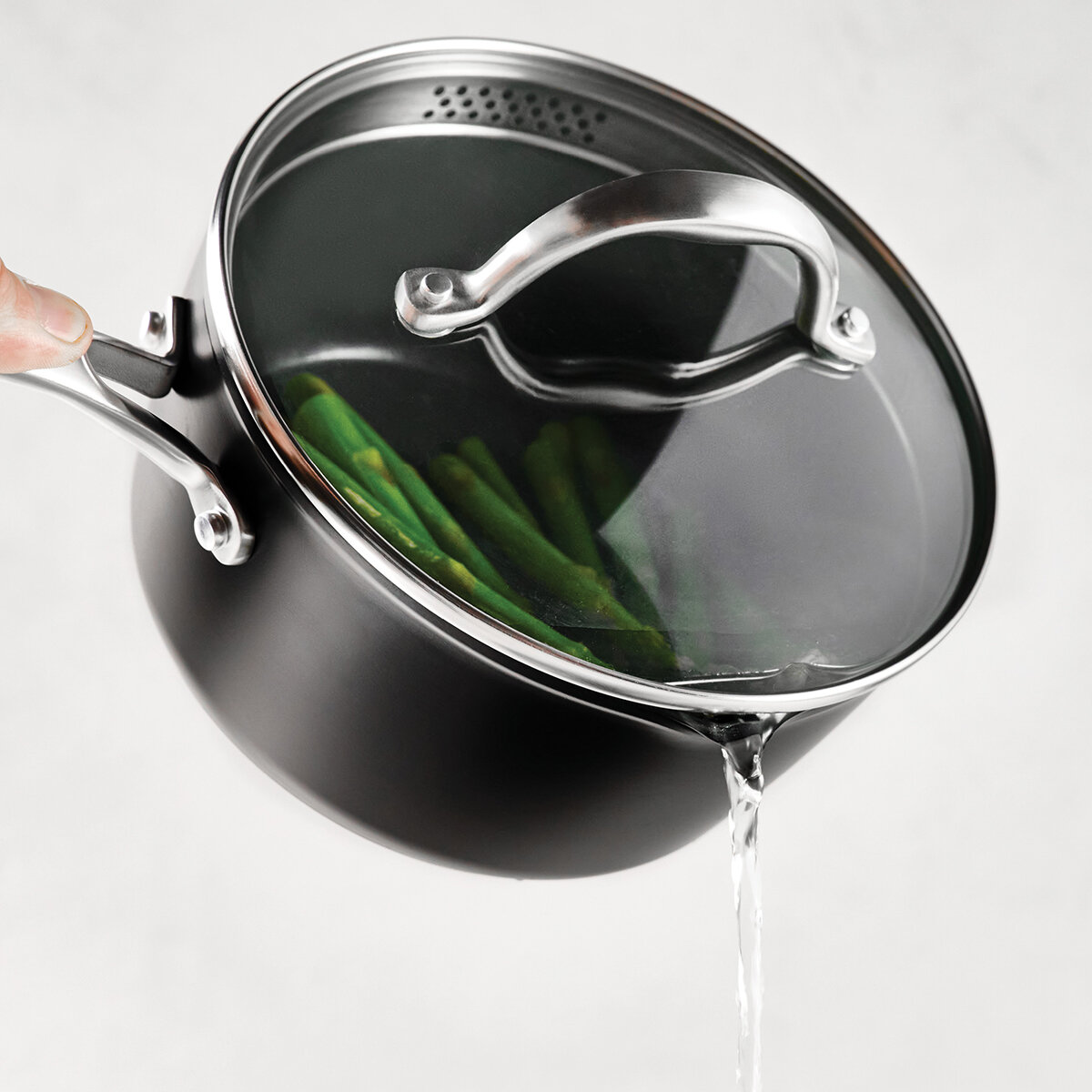 Tramontina Batería de Cocina Antiadherente con Utensilios, 12 Piezas Tramontina Batería de Cocina Antiadherente con Utensilios, 12 Piezas