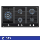 Teka Parrilla de Gas Vitrocerámica 5 Quemadores Teka Parrilla de Gas Vitrocerámica 5 Quemadores