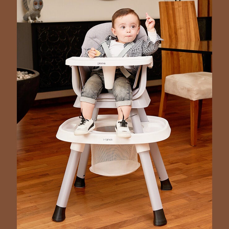 Infanti, Silla Alta 7 En 1 Manes, Color Gris Infanti, Silla Alta 7 En 1 Manes, Color Gris