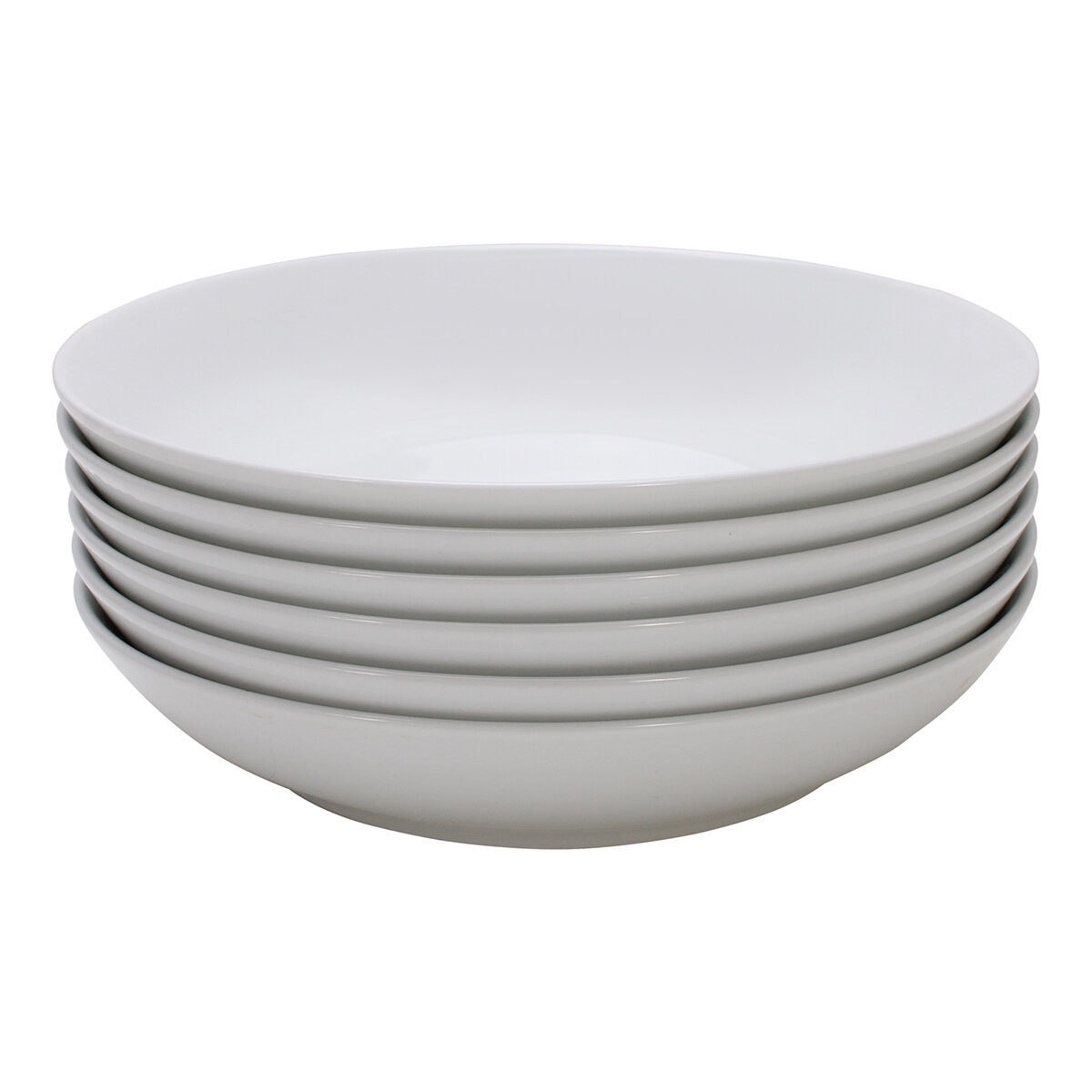 Crown Baccara Juego de 6 Platos Hondos de Porcelana Crown Baccara Juego de 6 Platos Hondos de Porcelana