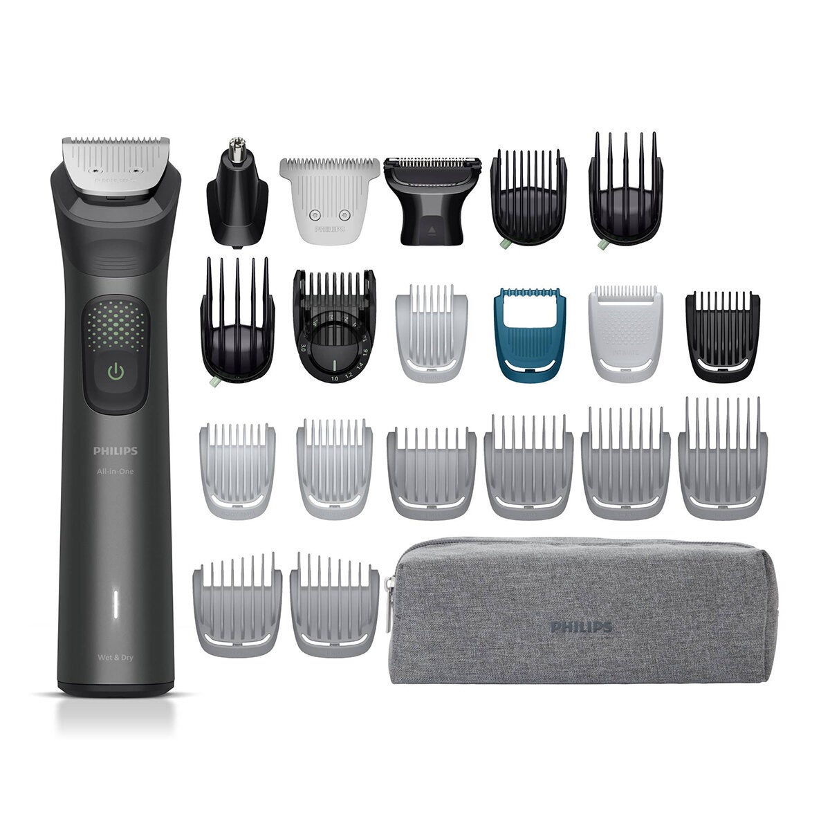 Philips Recortador Todo en Uno, para Cara, Cabello y Cuerpo, 24 piezas Philips Recortador Todo en Uno, para Cara, Cabello y Cuerpo, 24 piezas