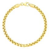 Pulsera para Dama, Oro Amarillo de 14K de 19.05cm