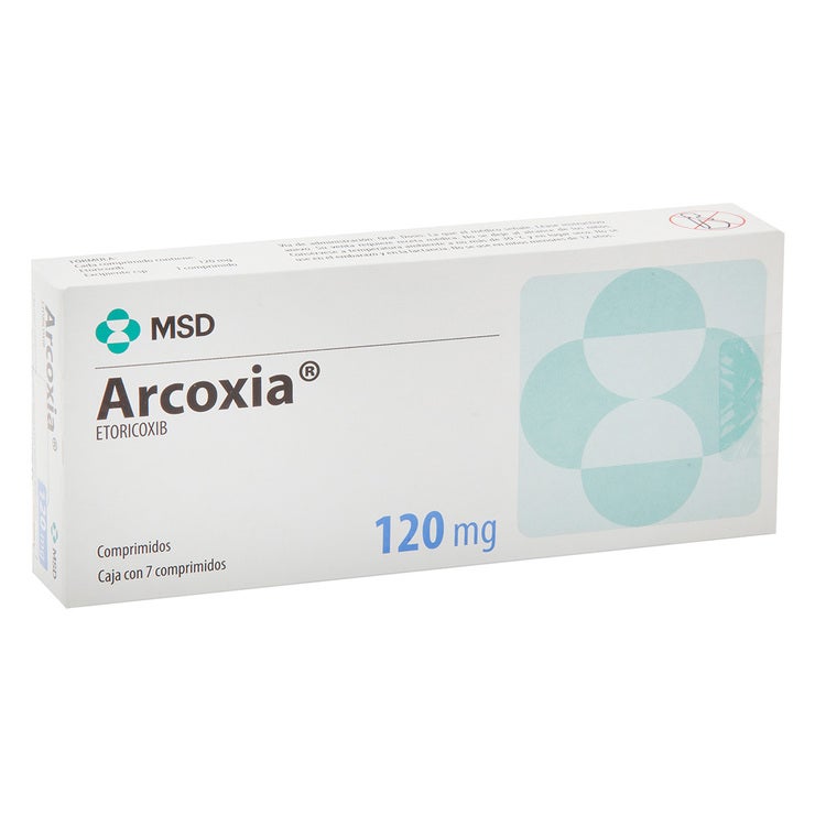 Arcoxia 120mg 7 Comprimidos Arcoxia 120mg 7 Comprimidos