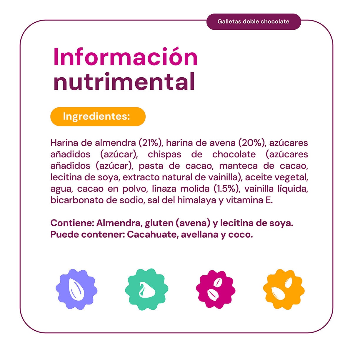 Morama Galletas Doble Chocolate 384 g Morama Galletas Doble Chocolate 384 g