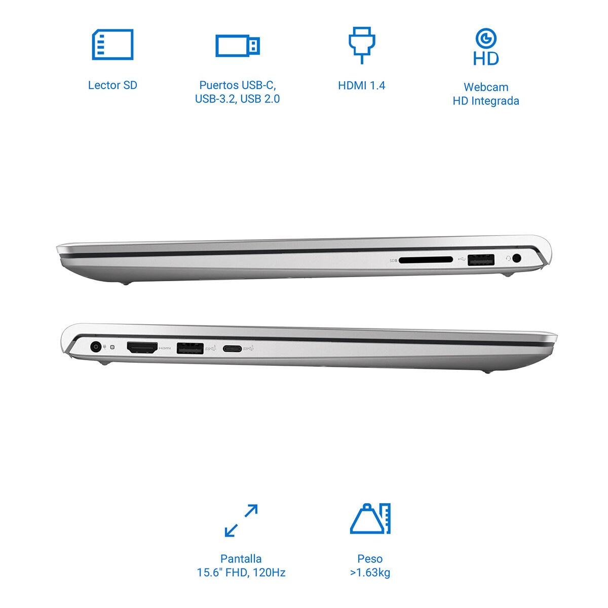 DELL 15 Laptop 15.6" Full HD AMD Ryzen 7 16GB 1TB SSD DELL 15 Laptop 15.6" Full HD AMD Ryzen 7 16GB 1TB SSD