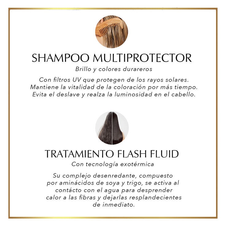 Marie D'Argan, Dúo Shampoo Multiprotector + Tratamiento Flash Fluid 10 segundos Marie D'Argan, Dúo Shampoo Multiprotector + Tratamiento Flash Fluid 10 segundos