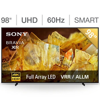 sony pantalla 98" uhd 4k google tv