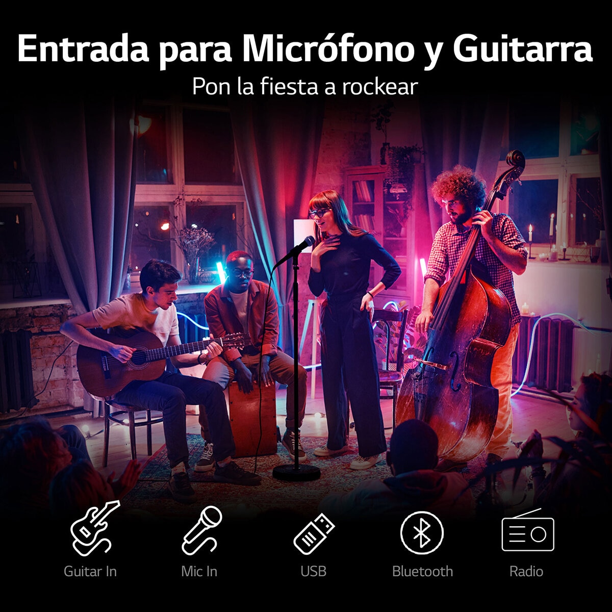 LG Xboom RNC7 Bocina Bluetooth LG Xboom RNC7 Bocina Bluetooth