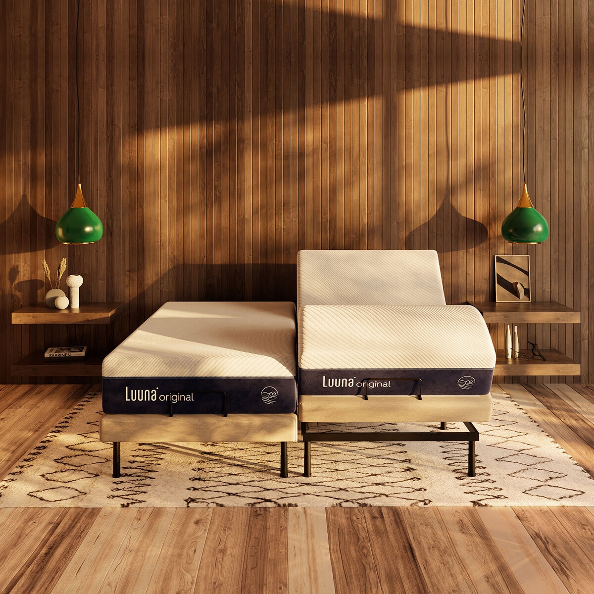 Luuna Base Eléctrica Rise King Beige Luuna Base Eléctrica Rise King Beige