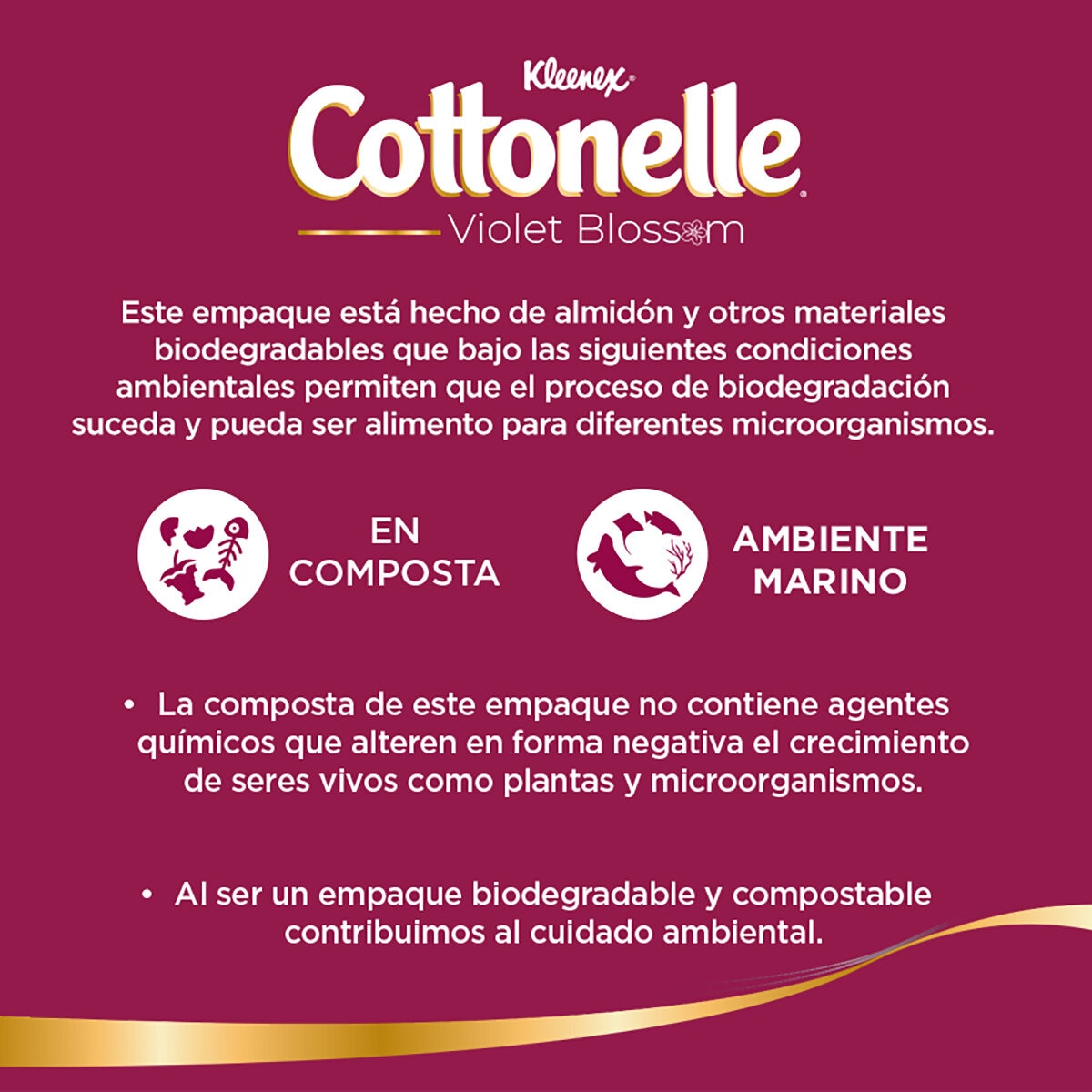 Kleenex Cottonelle Violet Blossom Papel Higiénico 32 pzas Kleenex Cottonelle Violet Blossom Papel Higiénico 32 pzas
