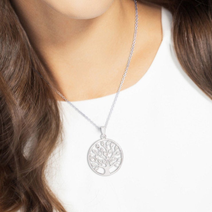 Mayfer, Dije de Arbol de la vida, Cristal Austríaco Mayfer, Dije de Arbol de la vida, Cristal Austríaco