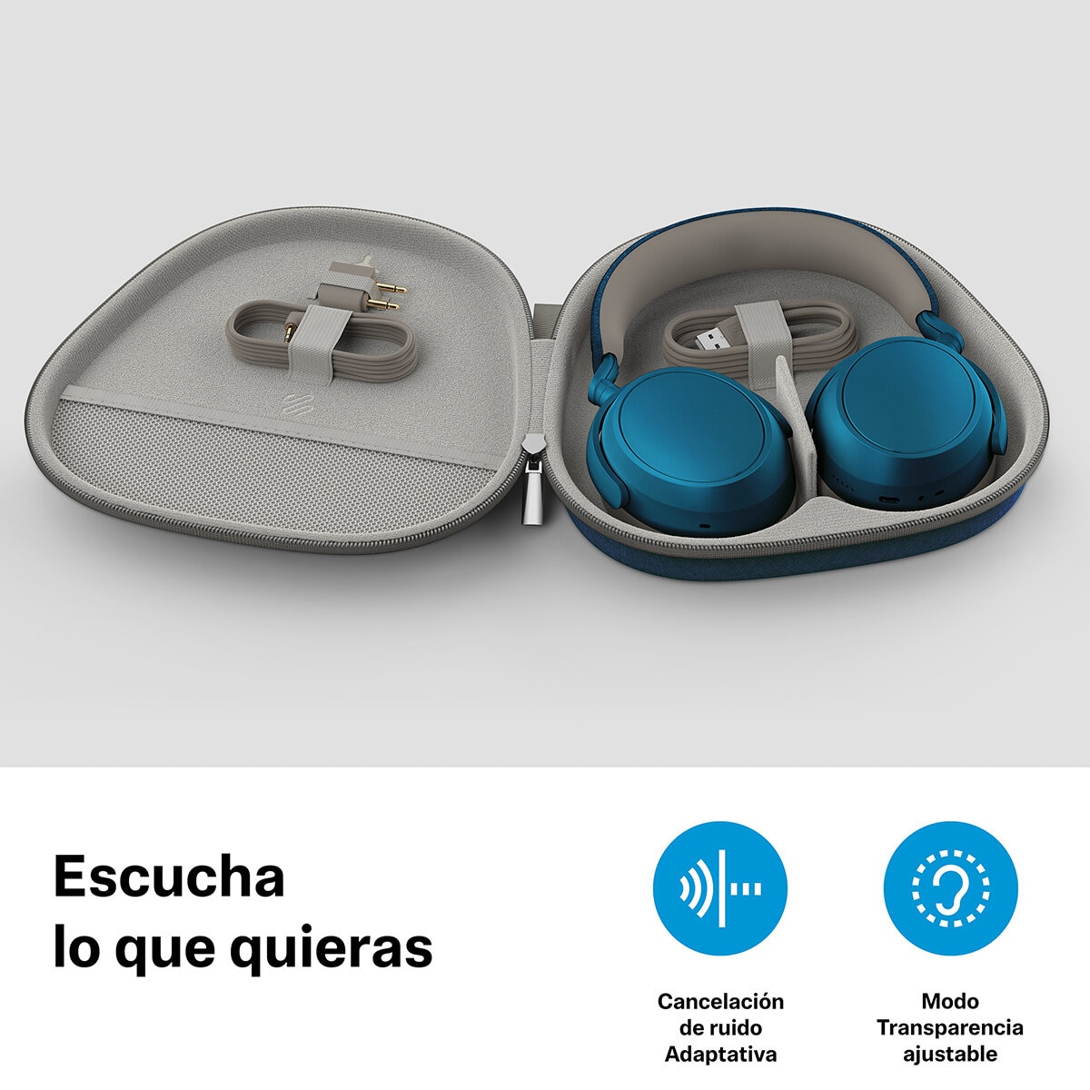 Sennheiser Momentum 4 Audífonos Teal Sennheiser Momentum 4 Audífonos Teal