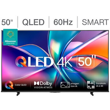 hisense pantalla 50" qled 4k fire tv