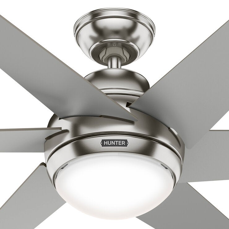 Hunter, Ventilador Sotto Brushed Nickel 52" Hunter, Ventilador Sotto Brushed Nickel 52"
