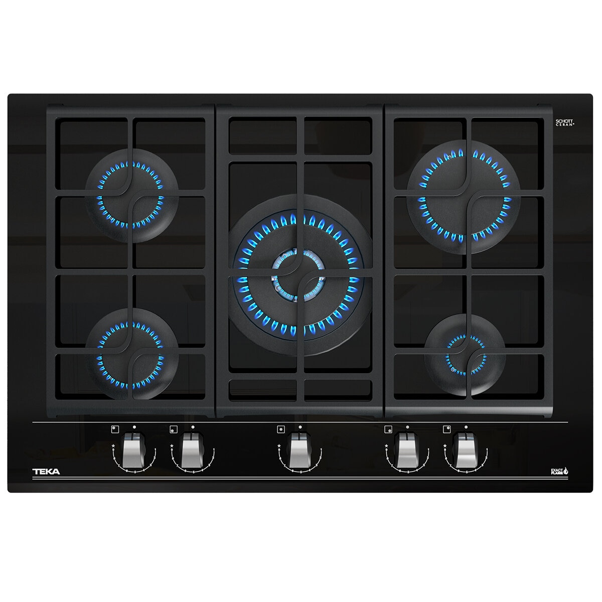 Teka Parrilla 5 Quemadores 75cm de Gas Teka Parrilla 5 Quemadores 75cm de Gas