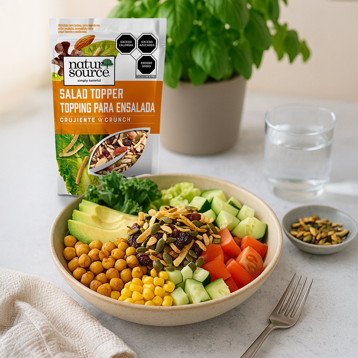 Natur Source Topping Crujiente para Ensalada 680 g Natur Source Topping Crujiente para Ensalada 680 g