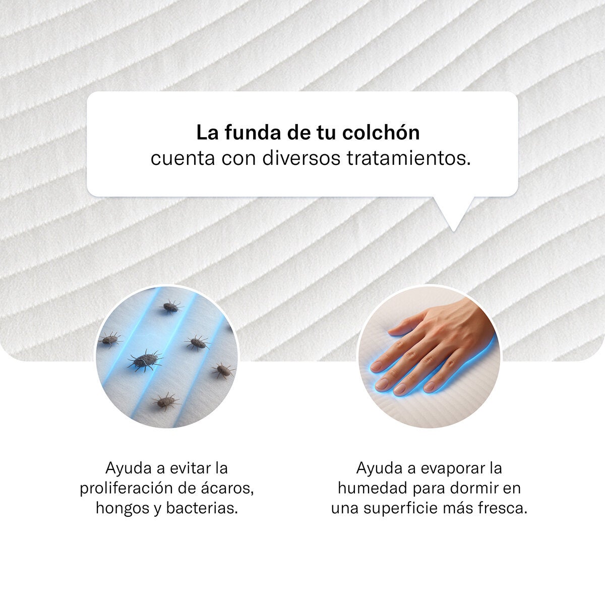 Luuna, Colchón One Memory Foam, King Luuna, Colchón One Memory Foam, King