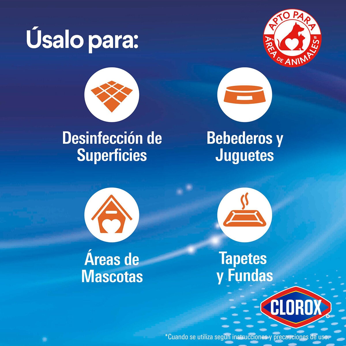 Clorox Expert Perros y Gatos Desinfectante 10 kg Clorox Expert Perros y Gatos Desinfectante 10 kg