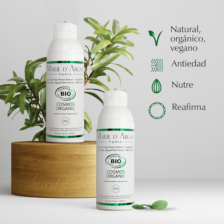 Marie D' Argan, Dúo Tratamiento Antiedad Néctar Eterno, Natural, Orgánico y Vegano Marie D' Argan, Dúo Tratamiento Antiedad Néctar Eterno, Natural, Orgánico y Vegano