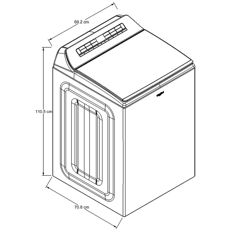 Whirlpool Lavadora carga superior 27Kg Whirlpool Lavadora carga superior 27Kg