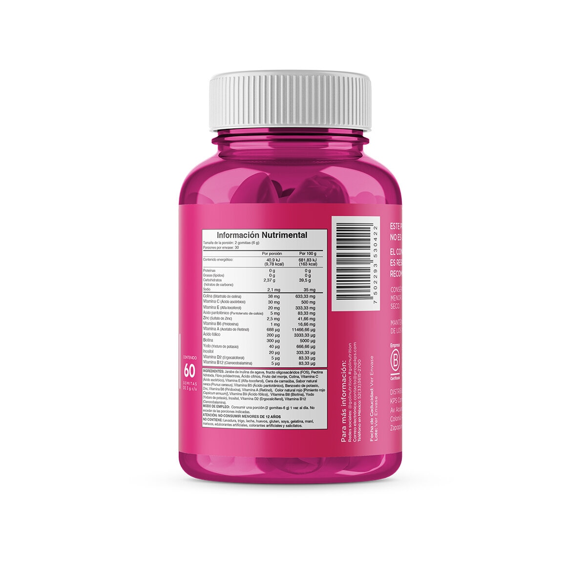 Goli women Multivitaminas 60 gomitas