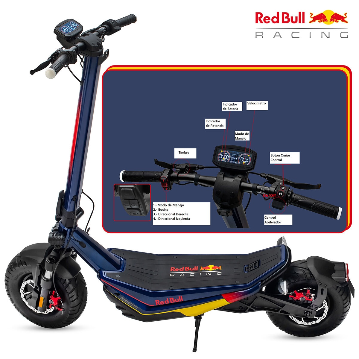 Red Bull Scooter Eléctrico Eleven