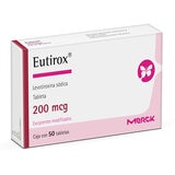 Eutirox 200 mg 50 Tabletas