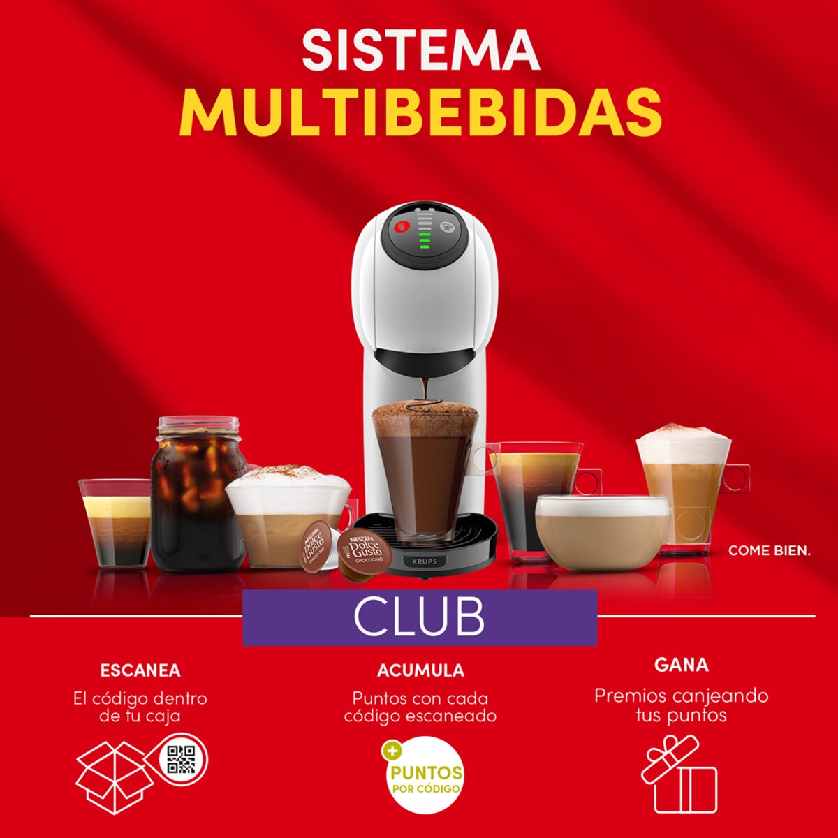 Nescafé Dolce Gusto, 40 cápsulas sabor chocolate KitKat Nescafé Dolce Gusto, 40 cápsulas sabor chocolate KitKat