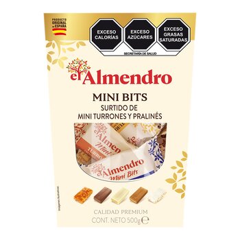 El Almendro Surtido de Mini Turrones y Pralinés 500g