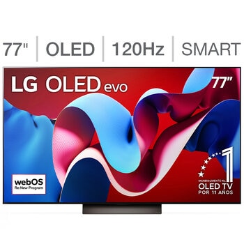 lg pantalla 77" oled 4k smart tv