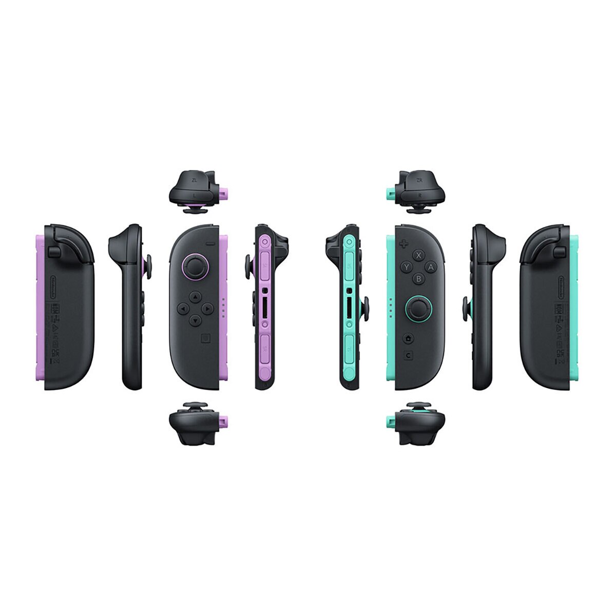 Nintendo Switch 2 Joy-Con Morado y Verde Nintendo Switch 2 Joy-Con Morado y Verde