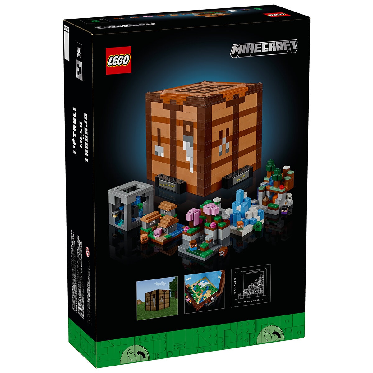 LEGO Minecraft Mesa de Trabajo 